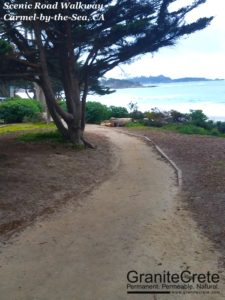 GraniteCrete Pathway Carmel Scenic Road