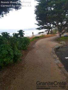 GraniteCrete Pathway Carmel Scenic Road