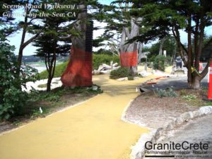 GraniteCrete Pathway Carmel Scenic Road