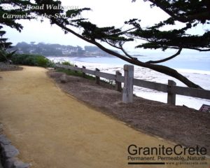 GraniteCrete Pathway Carmel Scenic Road