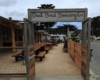 The entrance to Dust Bowl Brewing Co Taproom in Monterey with GraniteCrete patio.