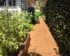 A GraniteCrete permeable paving pathway at a private residence in Helena.